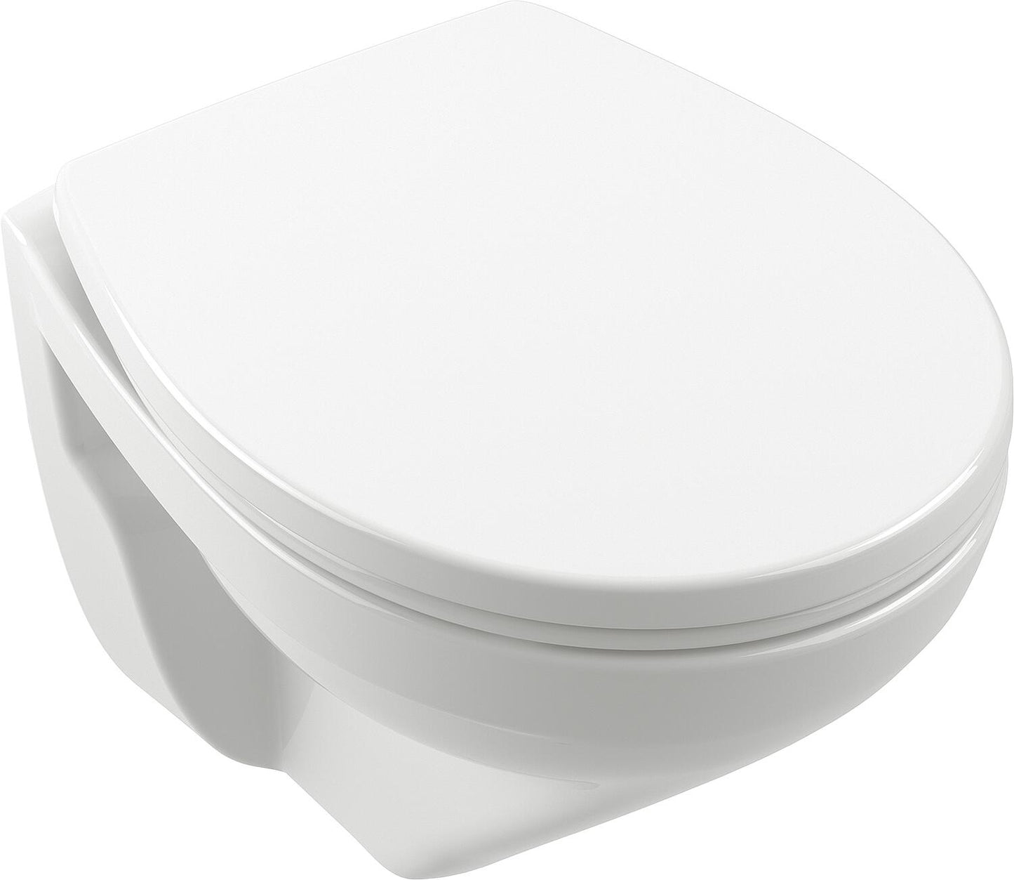 WC suspendu compact Villeroy & Boch NEWO, à chasse d'eau profonde, sans bride