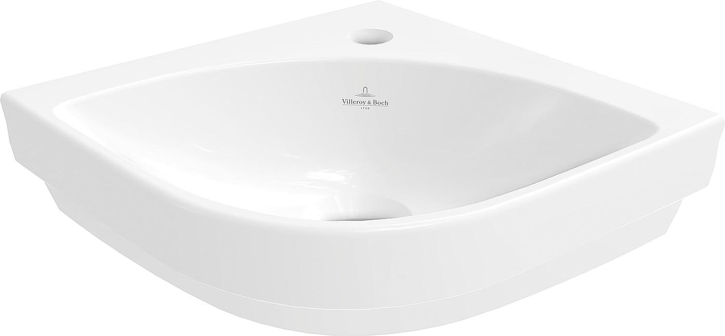 Corner hand washbasin Villeroy & Boch Subway 3.0 320 x 320 mm, white