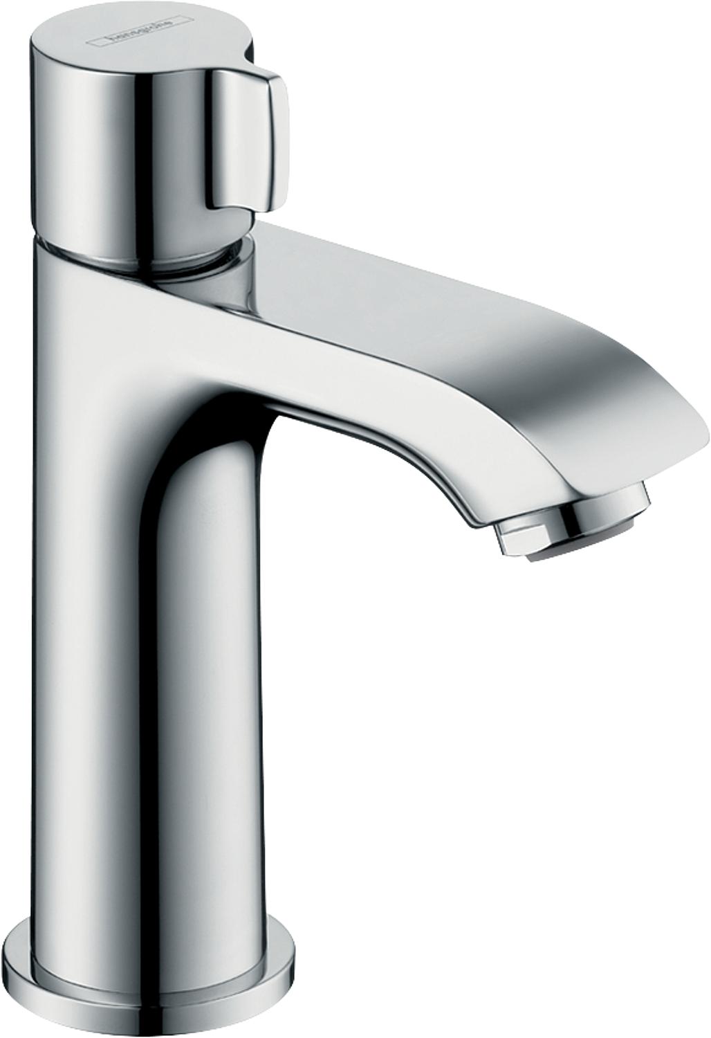 Hansgrohe 100 Metris pedestal valve, 89 mm projection, chrome