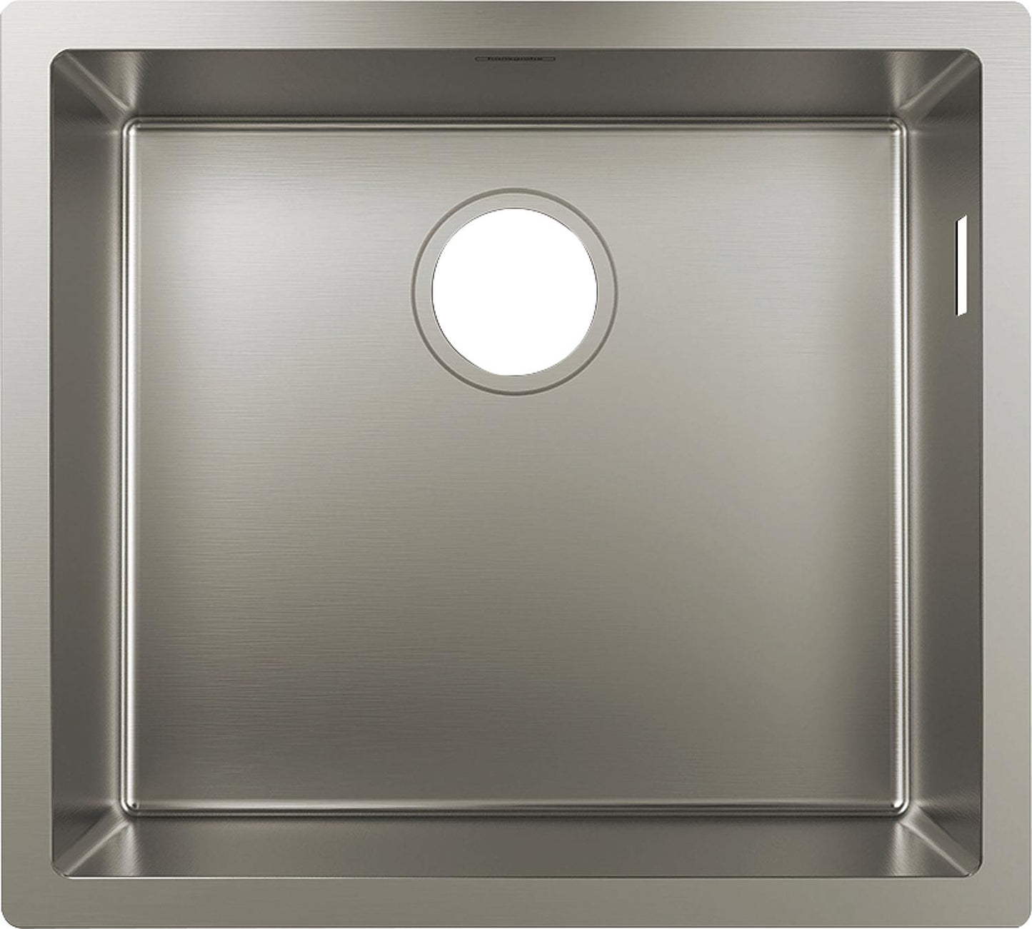 Unterbauspüle Hansgrohe 500 S719-U400 Becken BxT: 400x400 mm