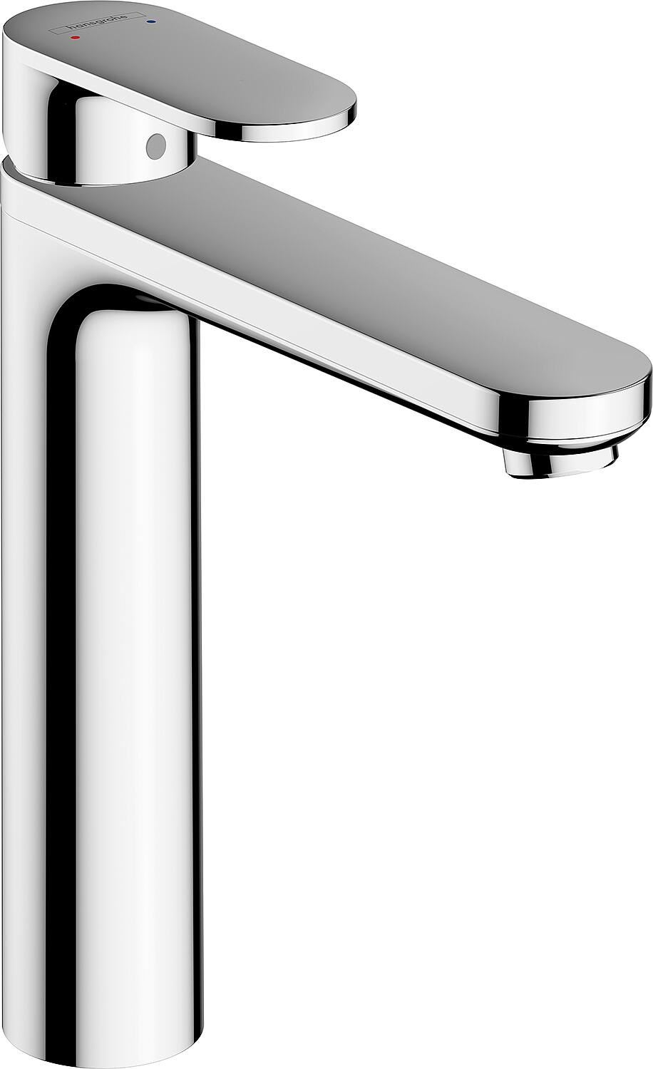 Hansgrohe 190 Vernis Blend basin mixer, 169 mm projection, chrome, insulated water flow