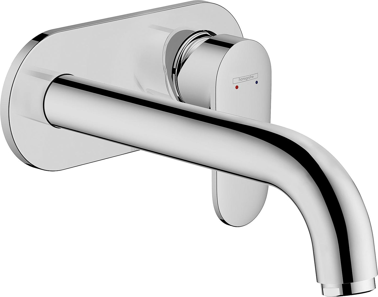 2-hole basin mixer Hansgrohe Vernis Blend, projection 207 mm, chrome