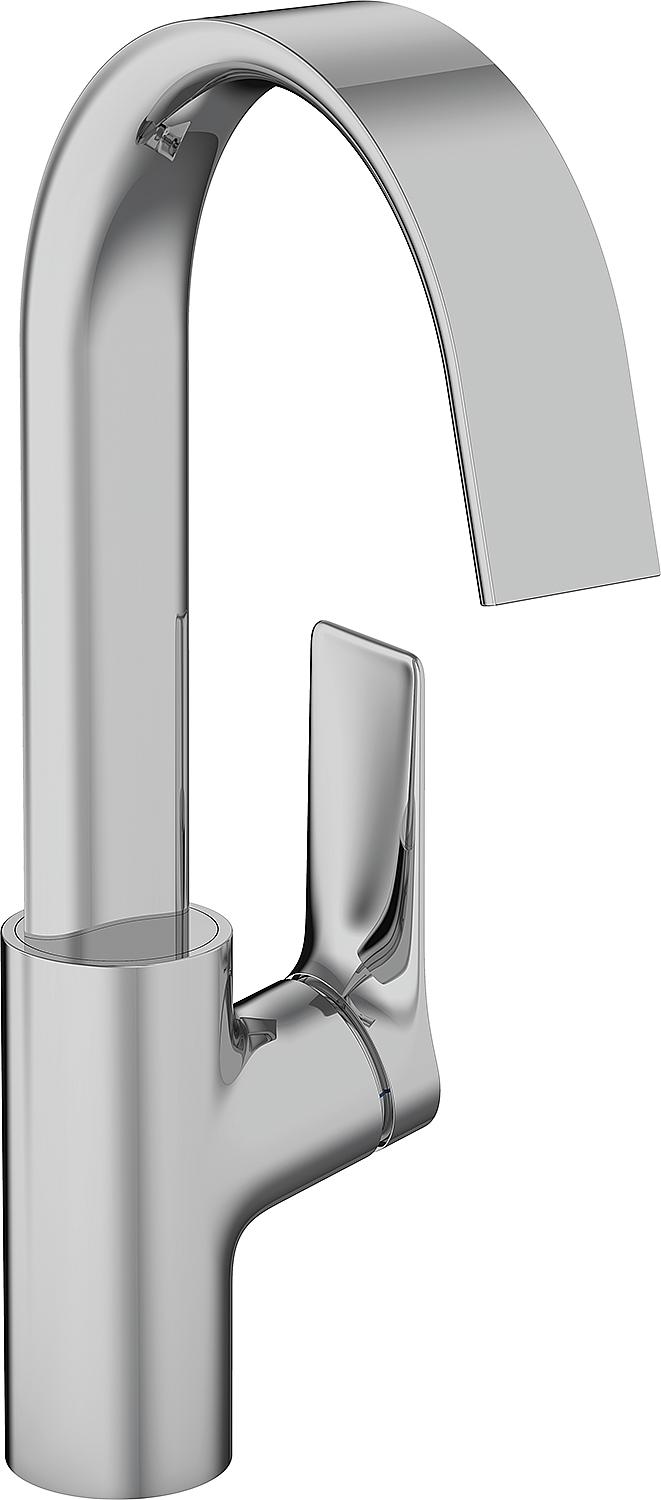 Hansgrohe 210 Vivenis basin mixer, 139 mm projection, chrome, swivel spout