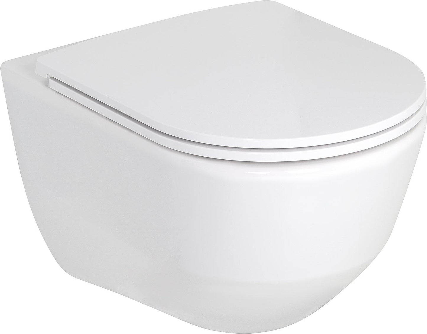 Combi-Pack Laufen Pro S rimless deep flush toilet, soft close, white