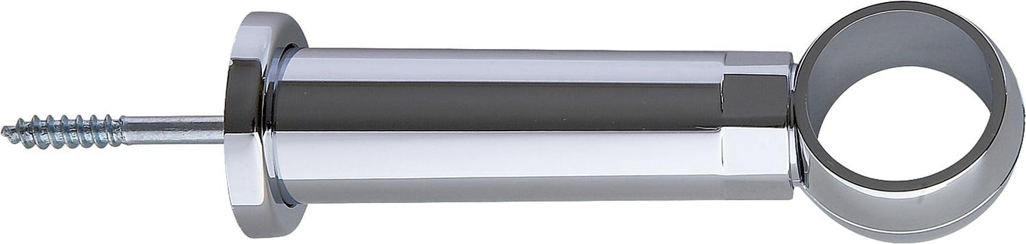 Grohe chrome flush pipe clamp, inner diameter 28 mm, 15-85 mm between pipe and wall