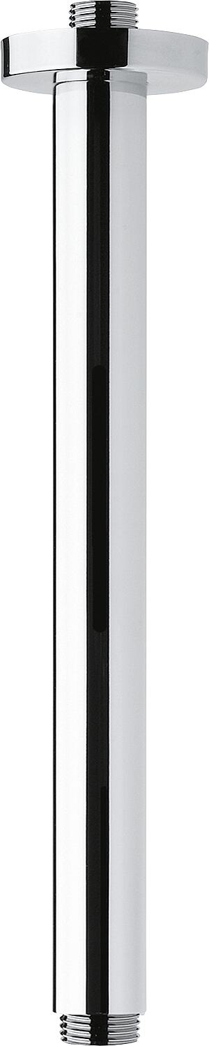 Ceiling connection pipe DN15 (1/2") L=500 mm brass chrome-plated round