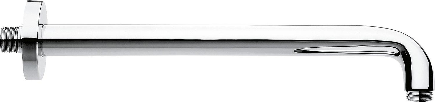 Wall connection pipe DN15 (1/2") L=500 mm chrome-plated brass