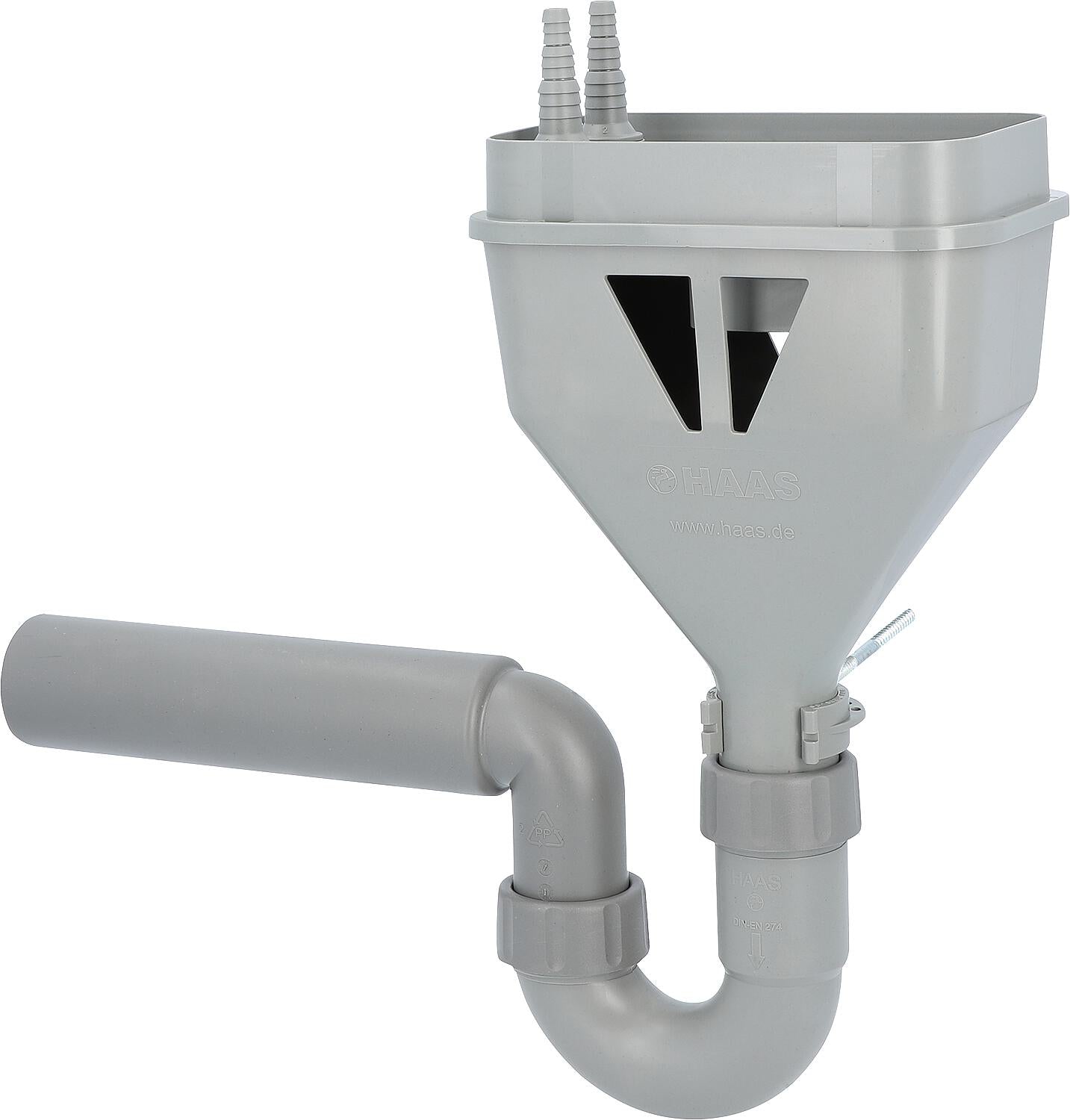 Multifunctional safety funnel siphon Multitri DN 50