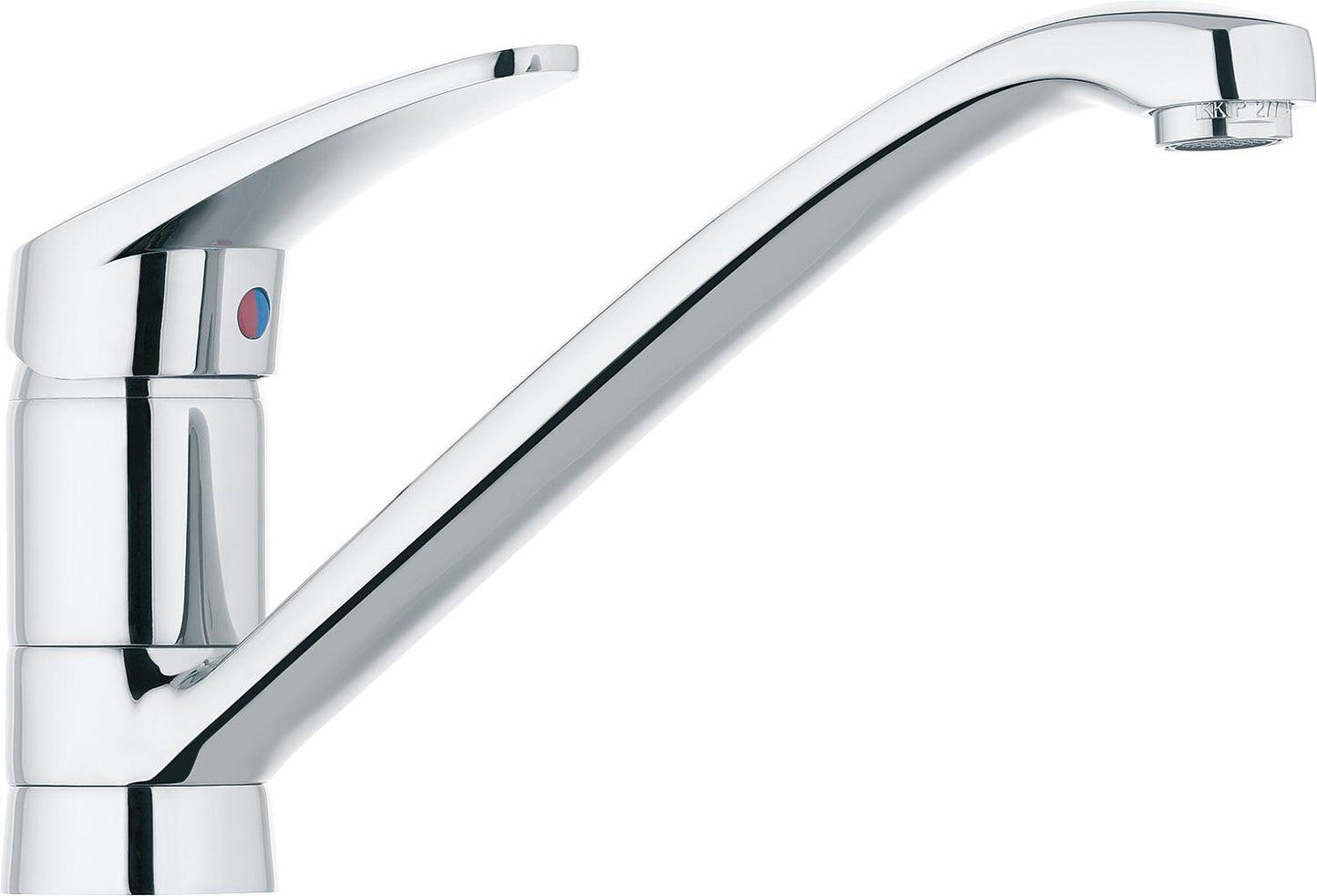 Swingo2 ND kitchen mixer tap with swivel cast spout, 247 mm projection, chrome-plated
