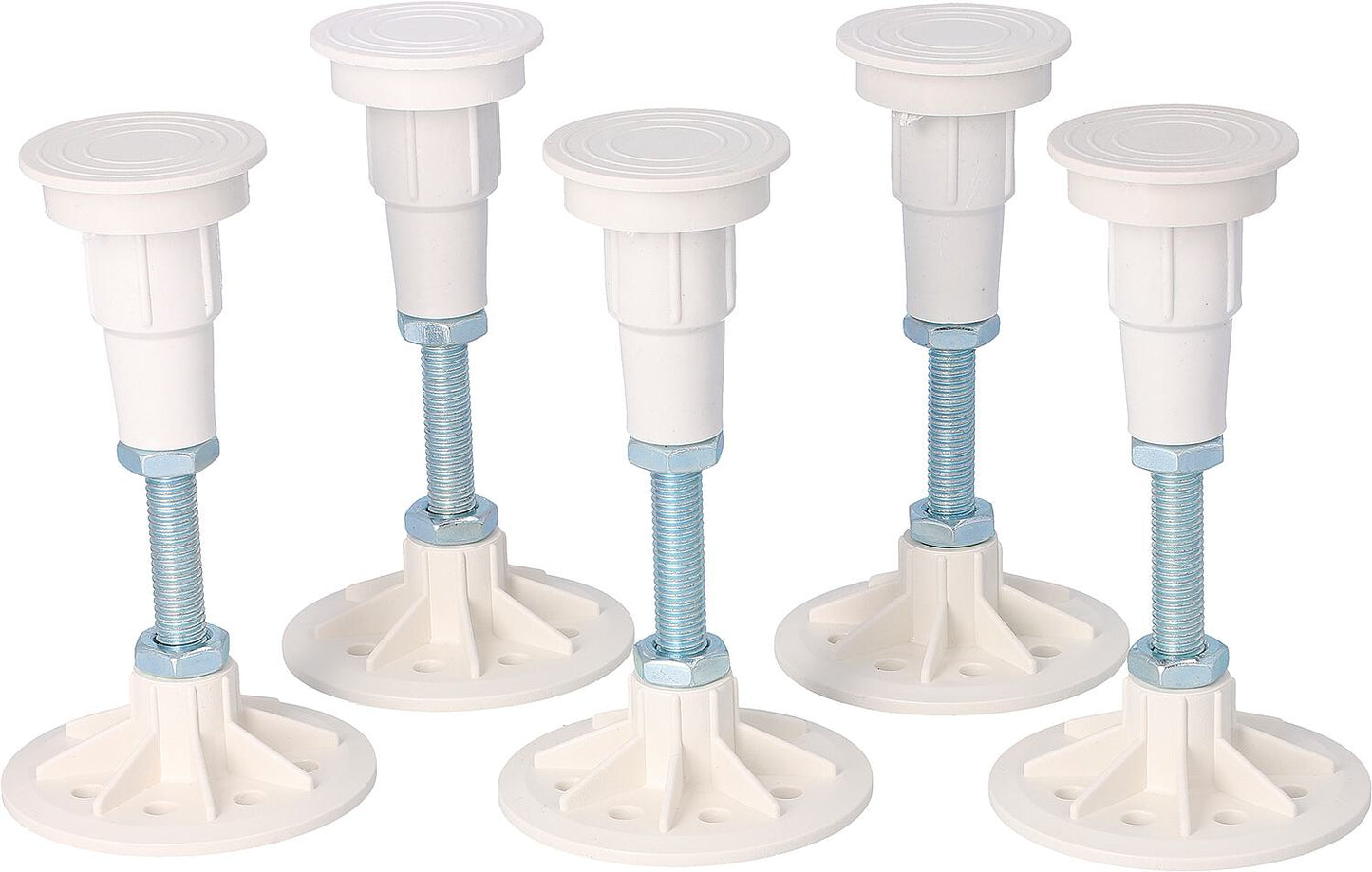 8-piece foot set. Adhesive mounting suitable for DW Douron 1000 - 1400 mm