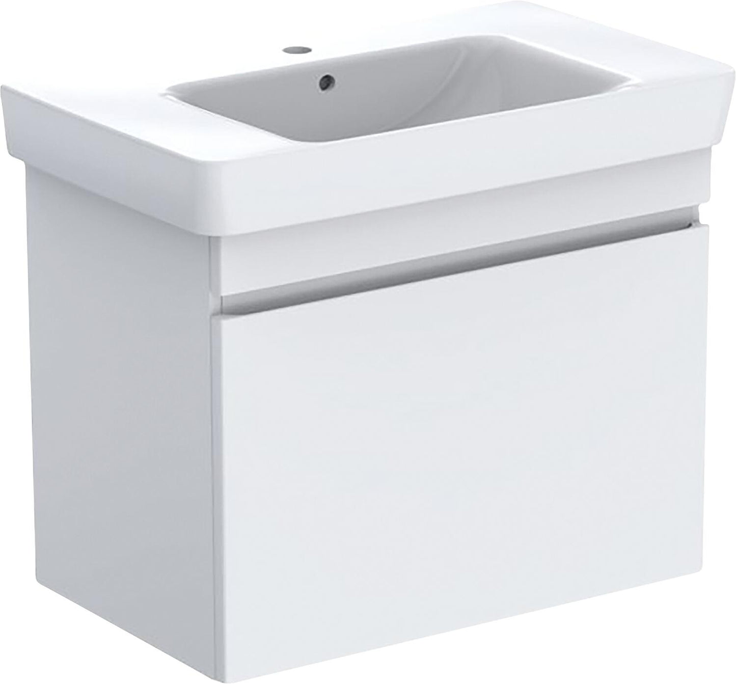 WTU + céramique WT Geberit Renova Plan 900x616x480 mm noyer hickory clair