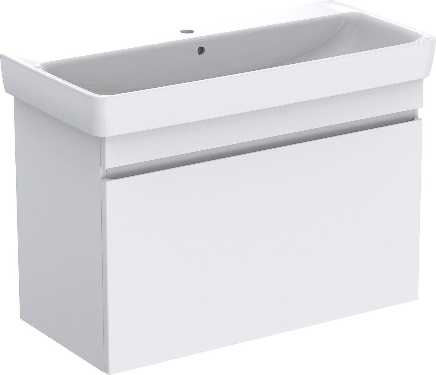 WTU + ceramic WT Geberit Renova Plan 1000x616x480 mm light hickory walnut
