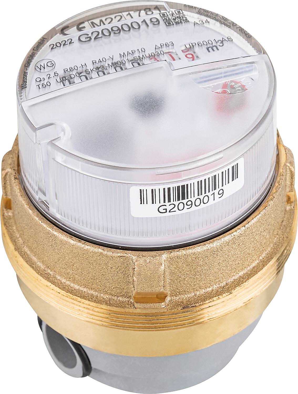WW measuring capsule meter - Modular M77x1.5 Qn 1.5, Allmess - UP 6000 Incl. calibration and conformity fee