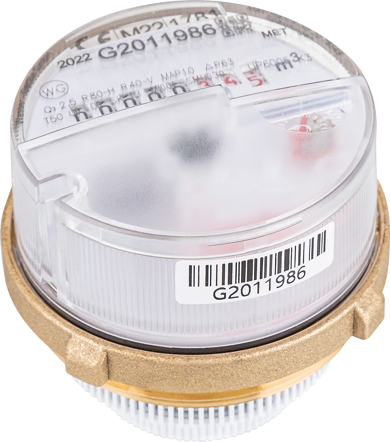 WW measuring capsule meter - modular M64x2, Qn 1.5, MetronaBrunata 307/2 Incl. calibration and conformity fee