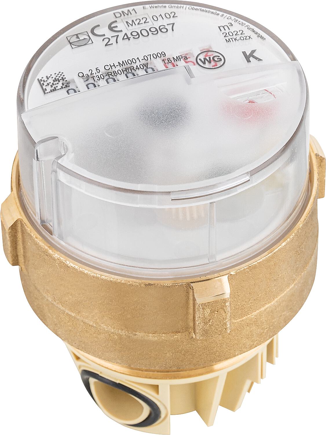 WW measuring capsule meter M60x2, Qn 1.5, compatible with Deltamess, including calibration and conformity fee