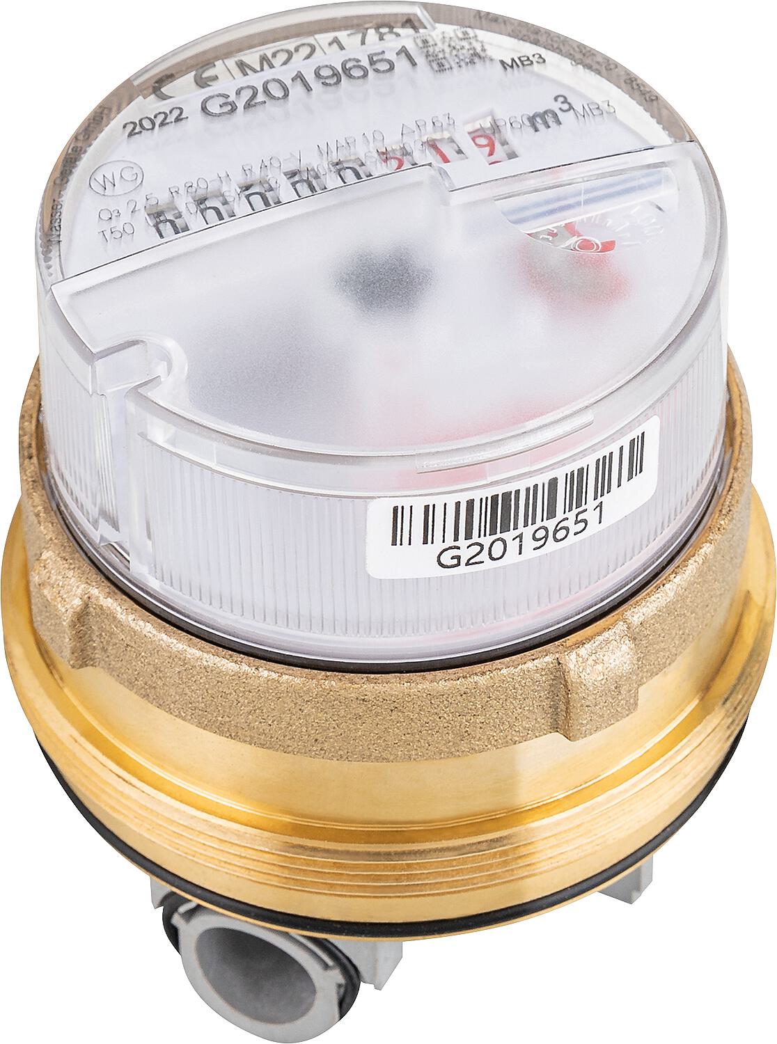 Capsule de mesure WW M76x1,5 compatible avec Minol MB3, incluant les frais d'étalonnage et de conformité