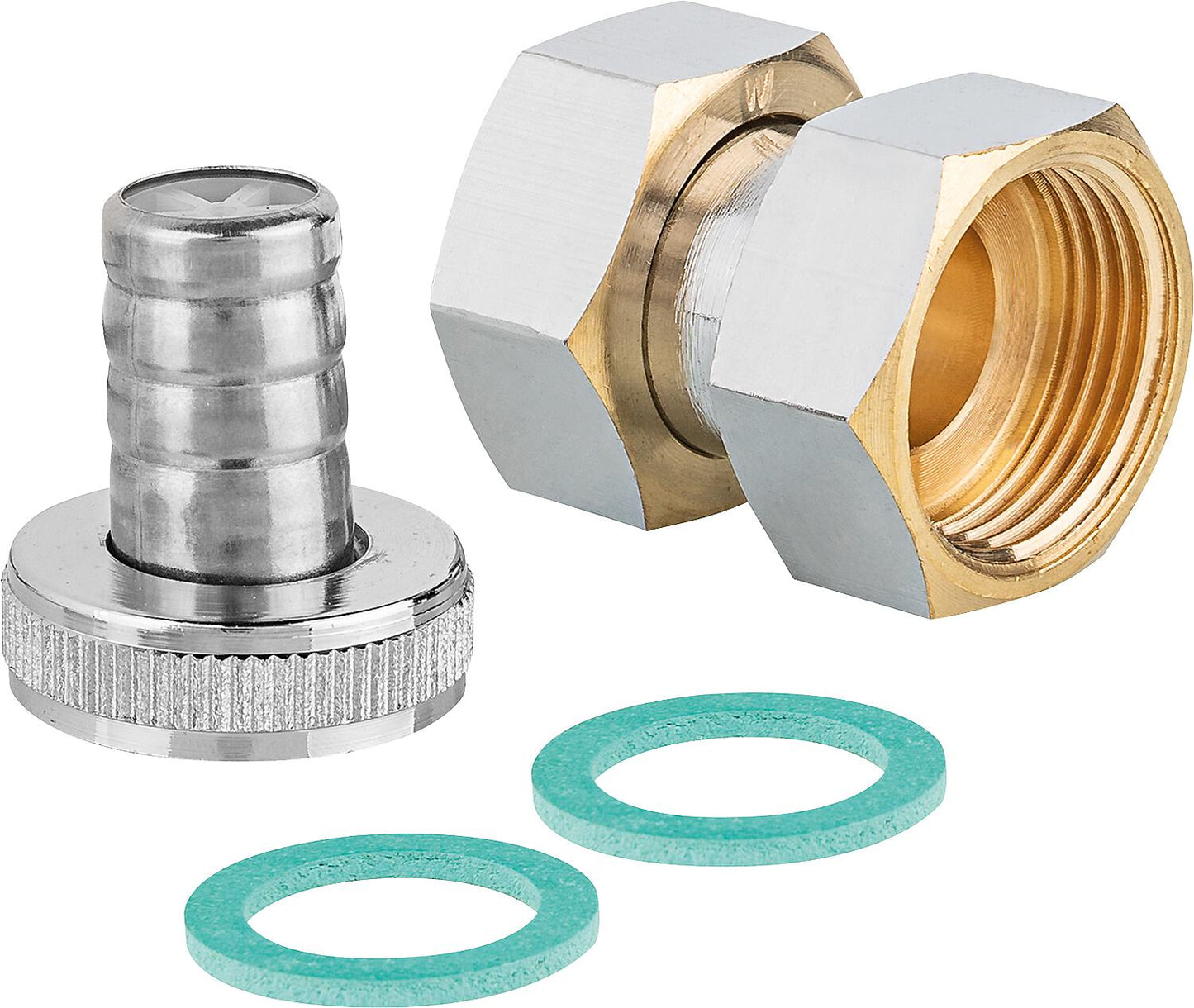 Mounting kit between 3/4" tap and dispensing hose