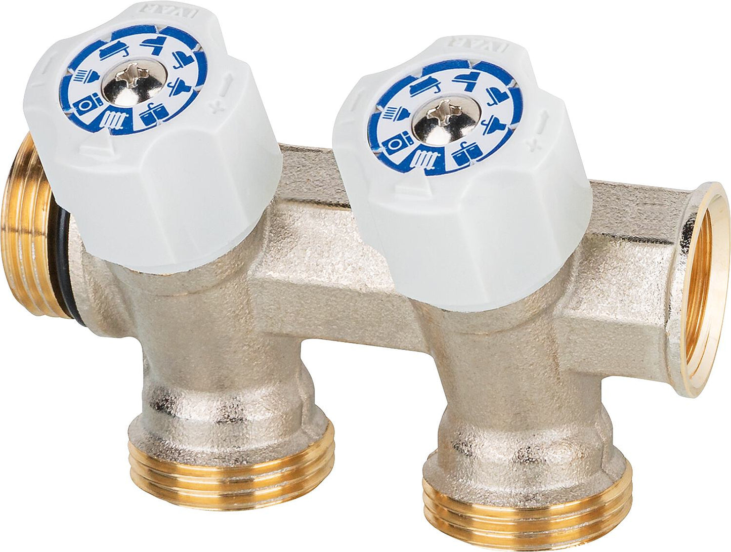 Drinking water distributor 5-way DN 20 (3/4") x Eurocone, Easy Lock, DVGW tested