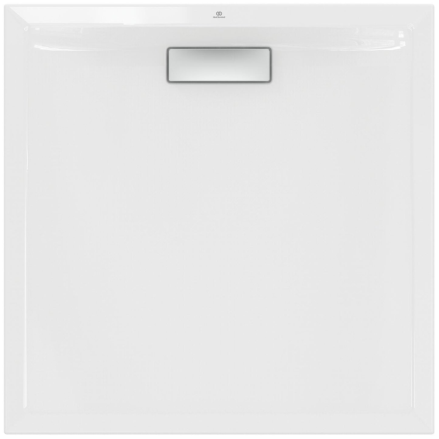Receveur de douche ultra plat, carré, blanc