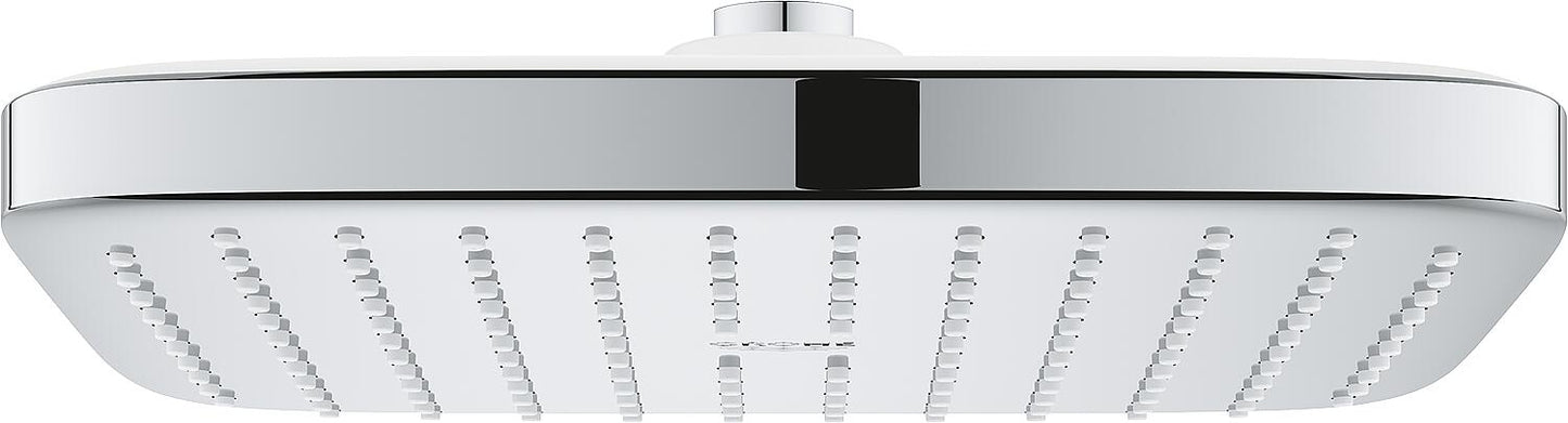 Grohe Tempesta 250x250mm shower head, 9.5 l/min, chrome