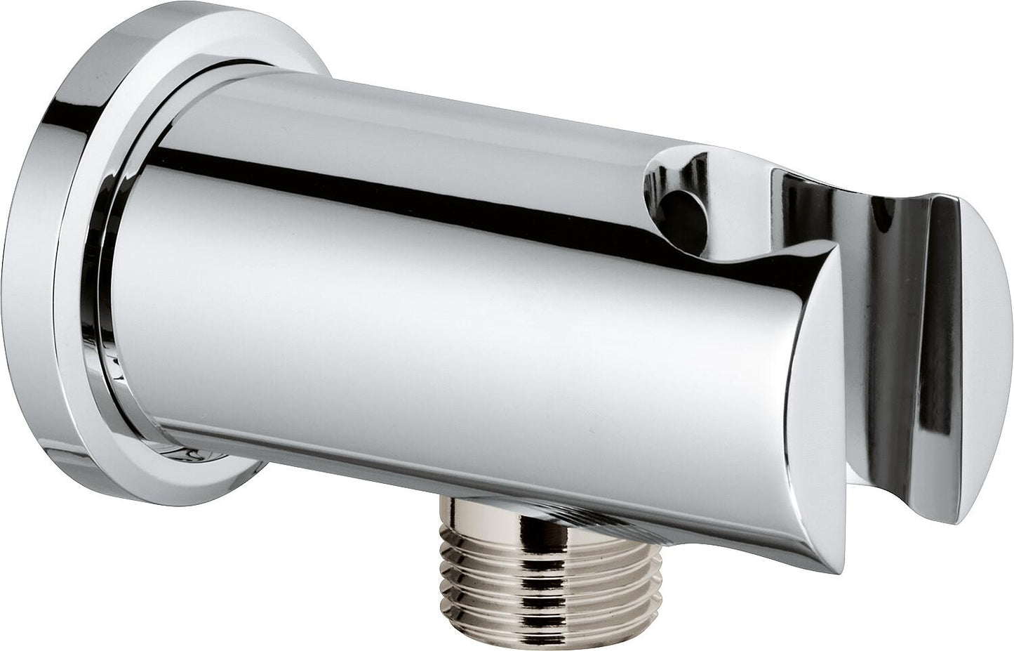 Grohe Rainshower wall connection elbow with shower holder, chrome round
