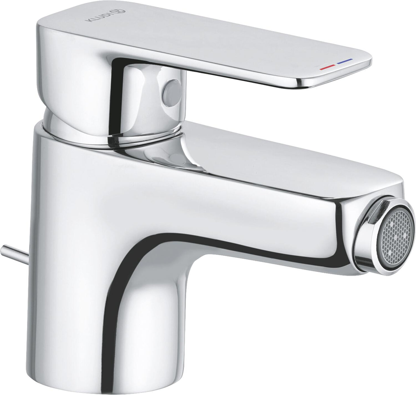 Kludi Pure & Style bidet mixer, 110 mm projection, chrome