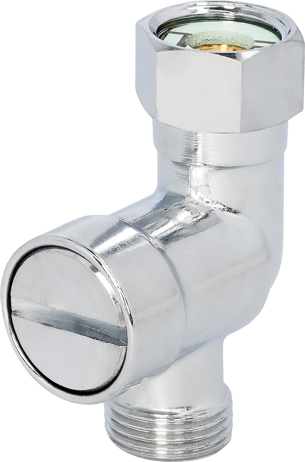 Filtre de fixation pour vannes d'angle