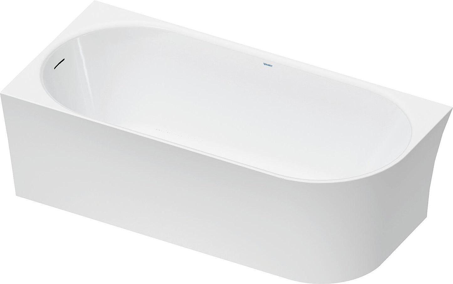 Duravit DuraSenja corner bathtub, oval, 1700x800x585mm, acrylic