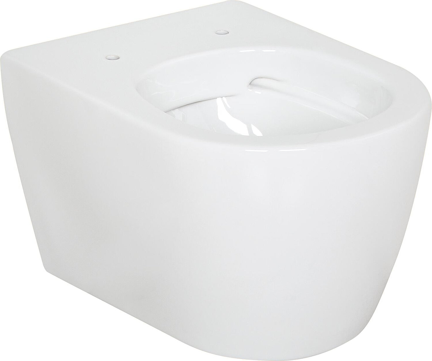 Wand-Tiefspül-WC AIMERA Compact spülrandlos BxHxT: 355x330x485 mm Keramik weiss
