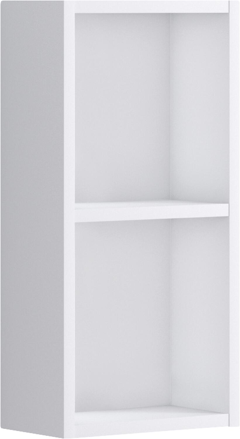 Armoire murale ouverte Kasari, blanc mat, 300 x 600 x 170 mm