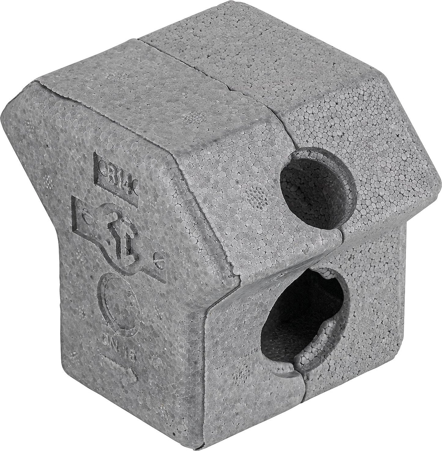Insulation shell for lock free-flow and KFR valves DN50 (2")