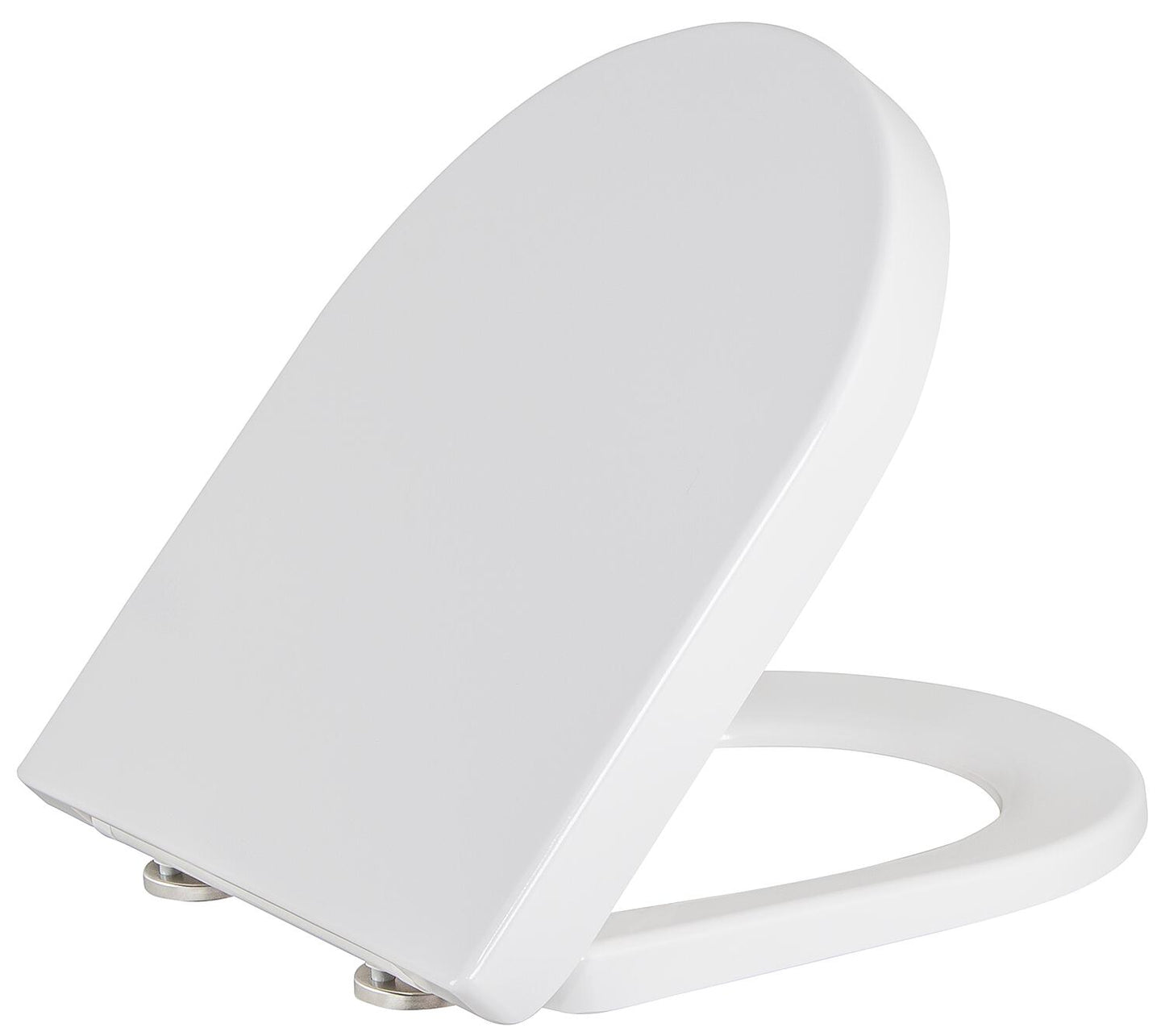 Aksai toilet seat with soft-close mechanism, compatible with 93 242 28