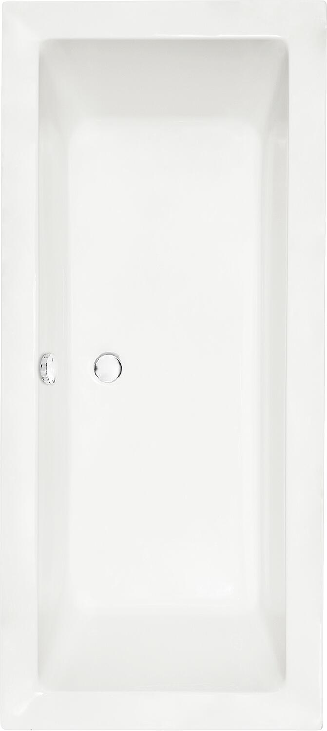 Body-shaped bathtub Liamone WxHxD: 1800x420x800mm Capacity: 233l, Acrylic