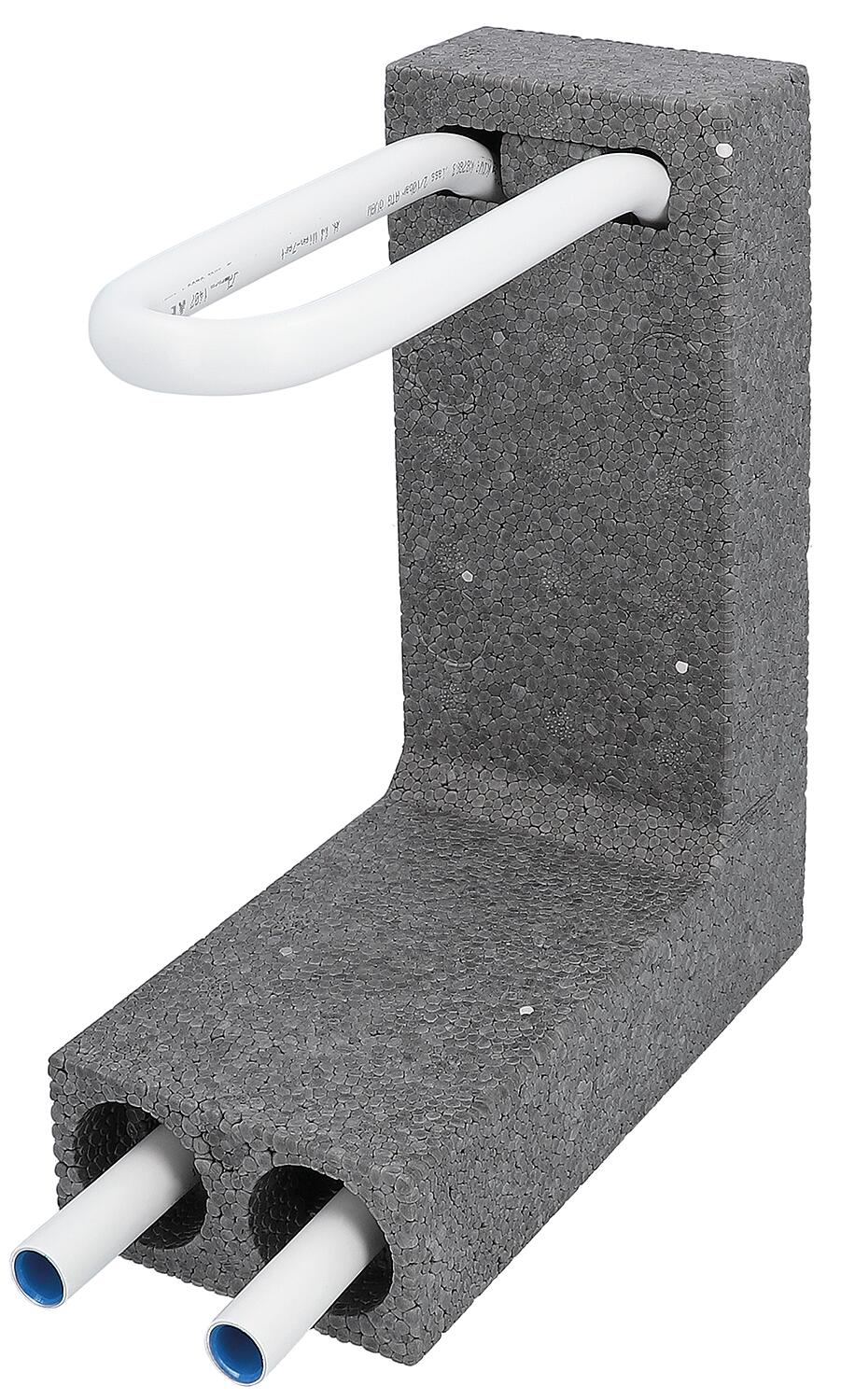 Uponor Smart Radi connection block Ø16mm, h=240mm