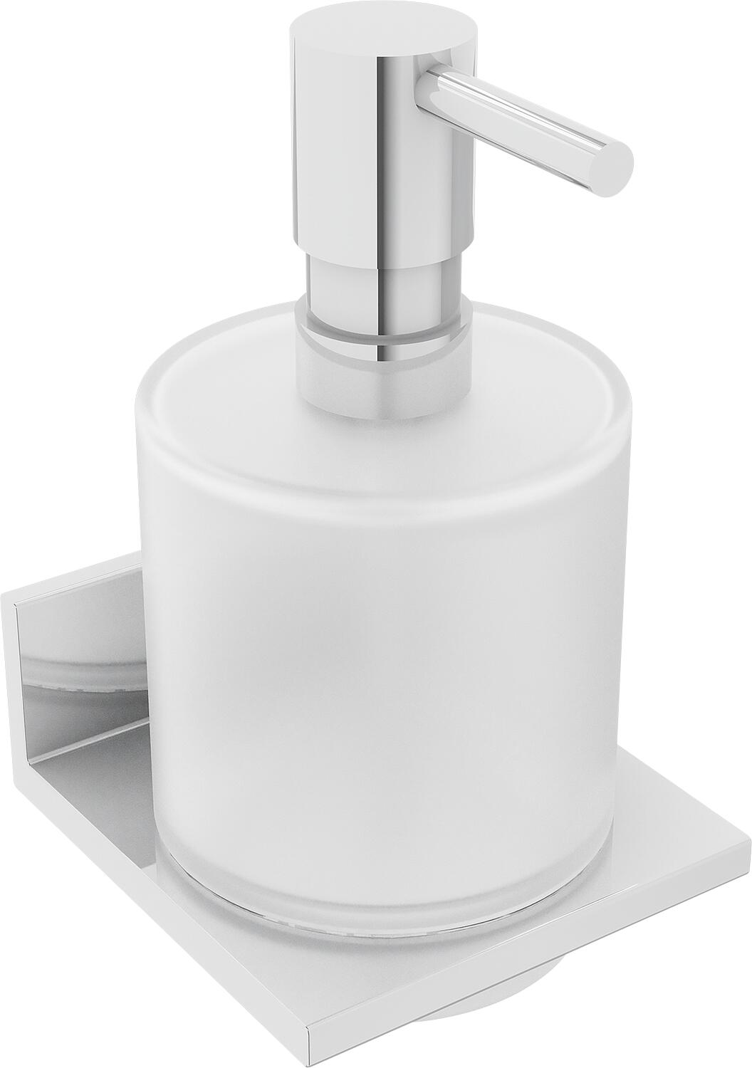 Seifenspender Hewi System 900 Q mit Halter, chrom