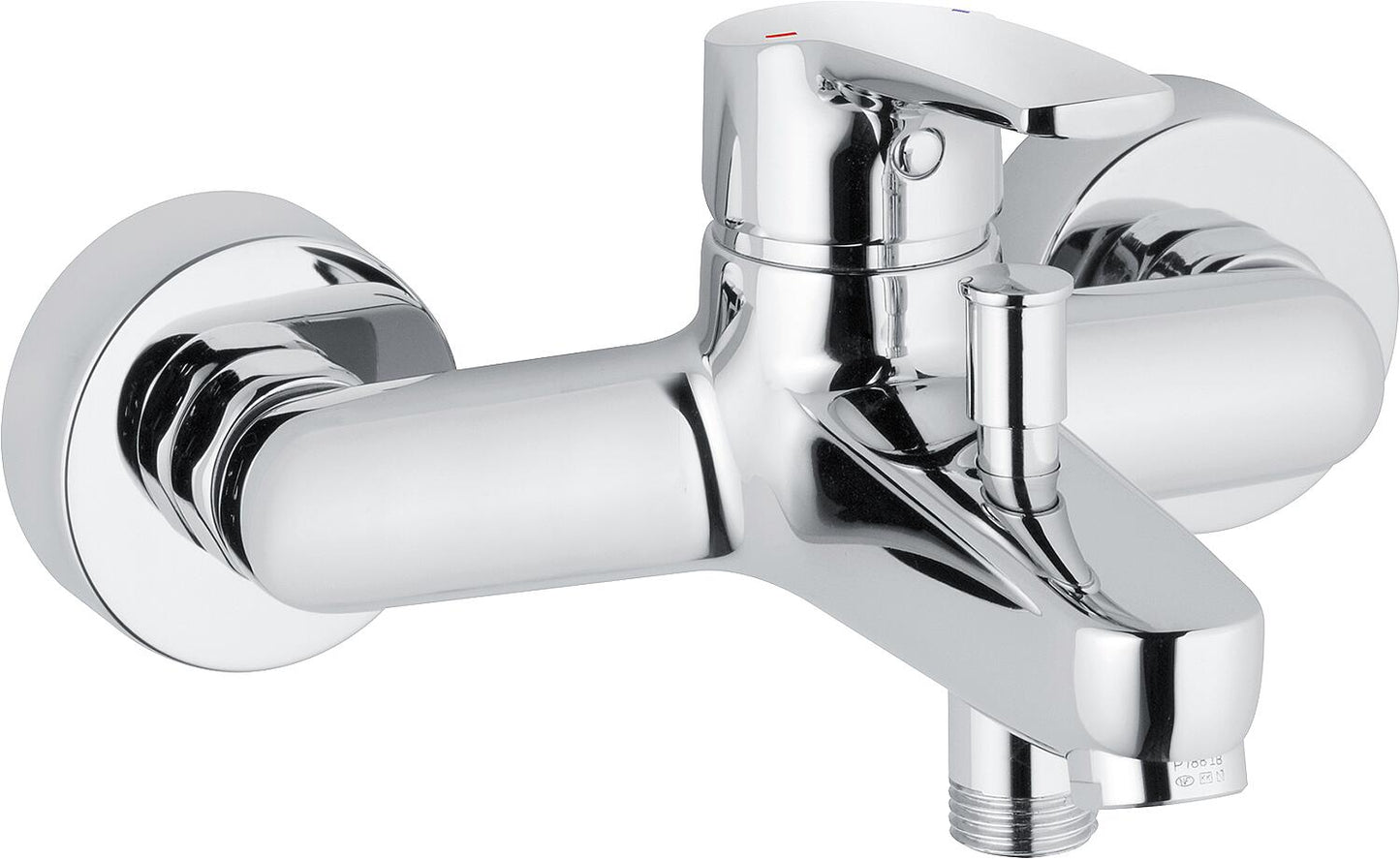 AP bath mixer Heinrichschulte Alpha 100, projection 152 mm, chrome