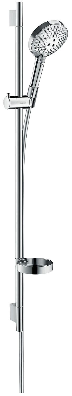 Brause-Set Hansgrohe Raindance Select S 120 3jet PowderRain Unica`S Puro 900mm, 3 Strahlarten ø: 125mm, chrom