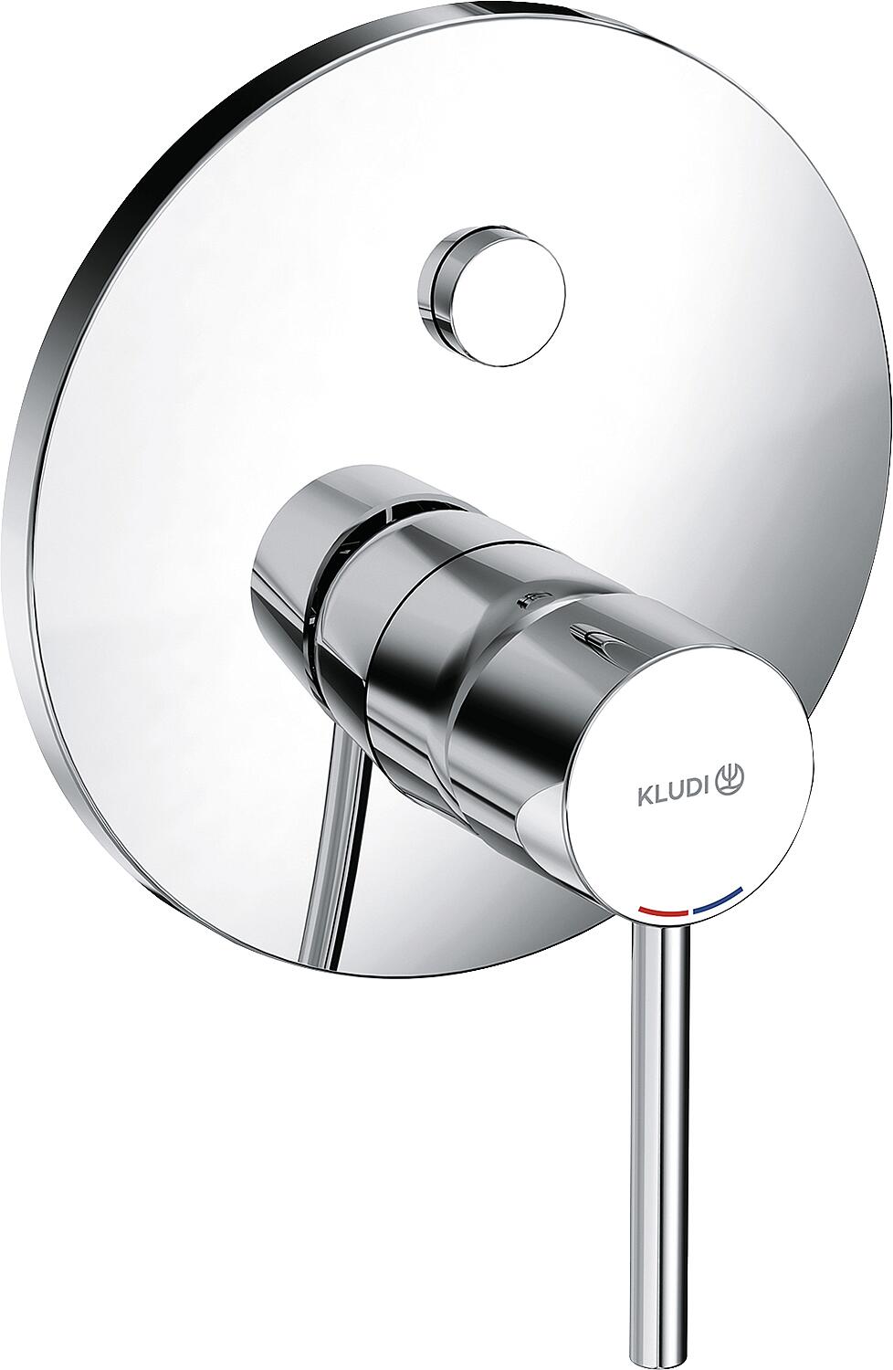 Concealed bath mixer Kludi Bozz rosette Ø 170 mm, chrome