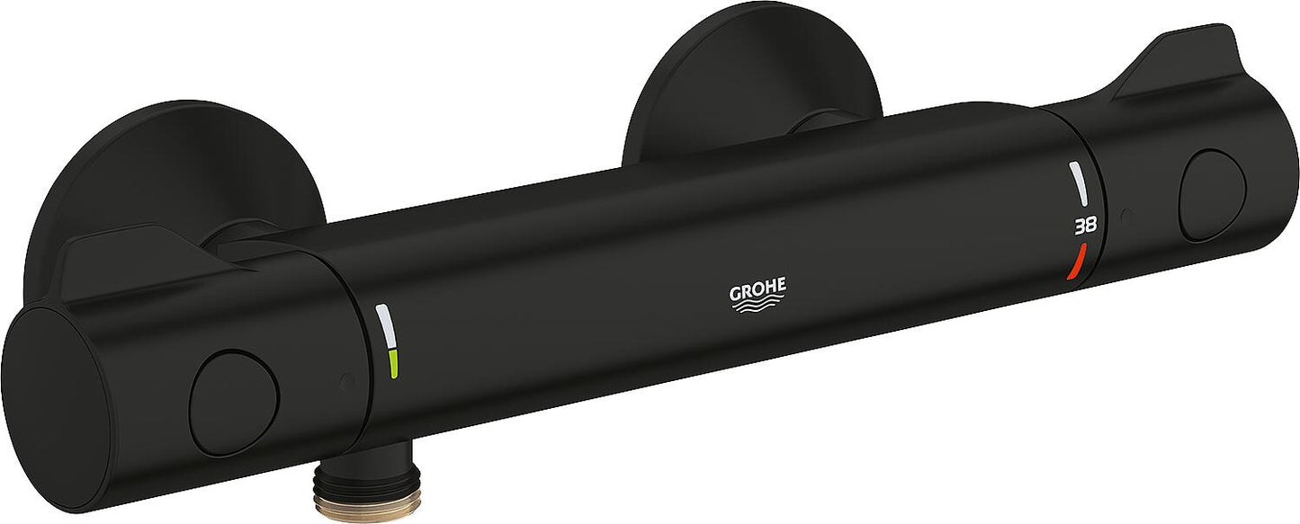 Grohe Grohtherm 800 chrome surface-mounted shower thermostat