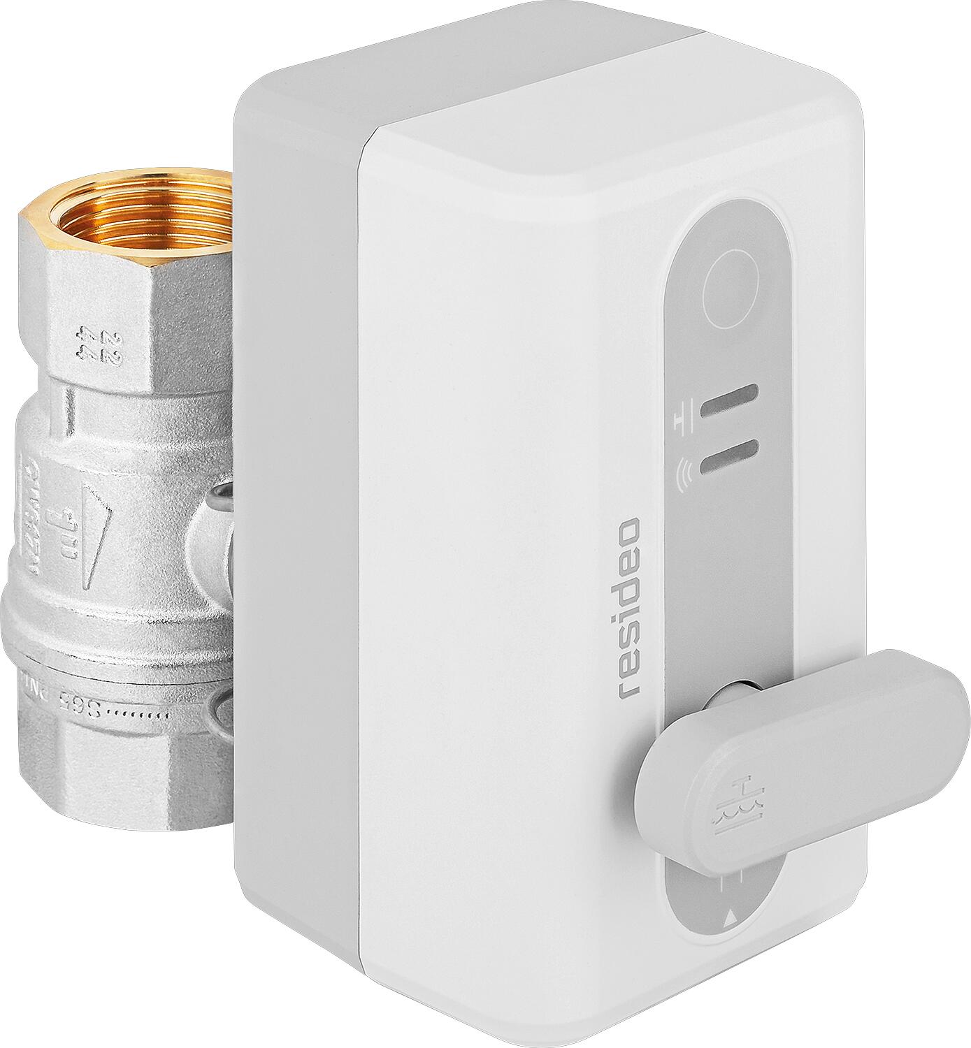WiFi water leakage shut-off valve Resideo L5, DN32 (1 1/4")