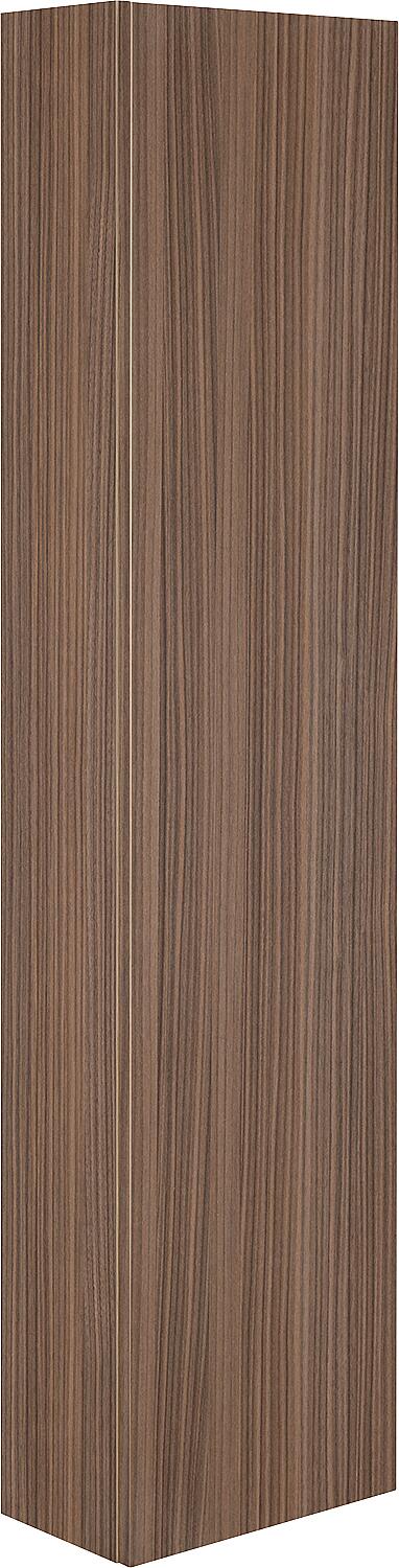 EGAN tall cabinet with 1 door, white matt/knotty oak, reversible, 350x1500x208 mm