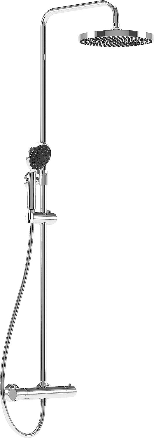 Brause-System Kalamas mit Thermostat