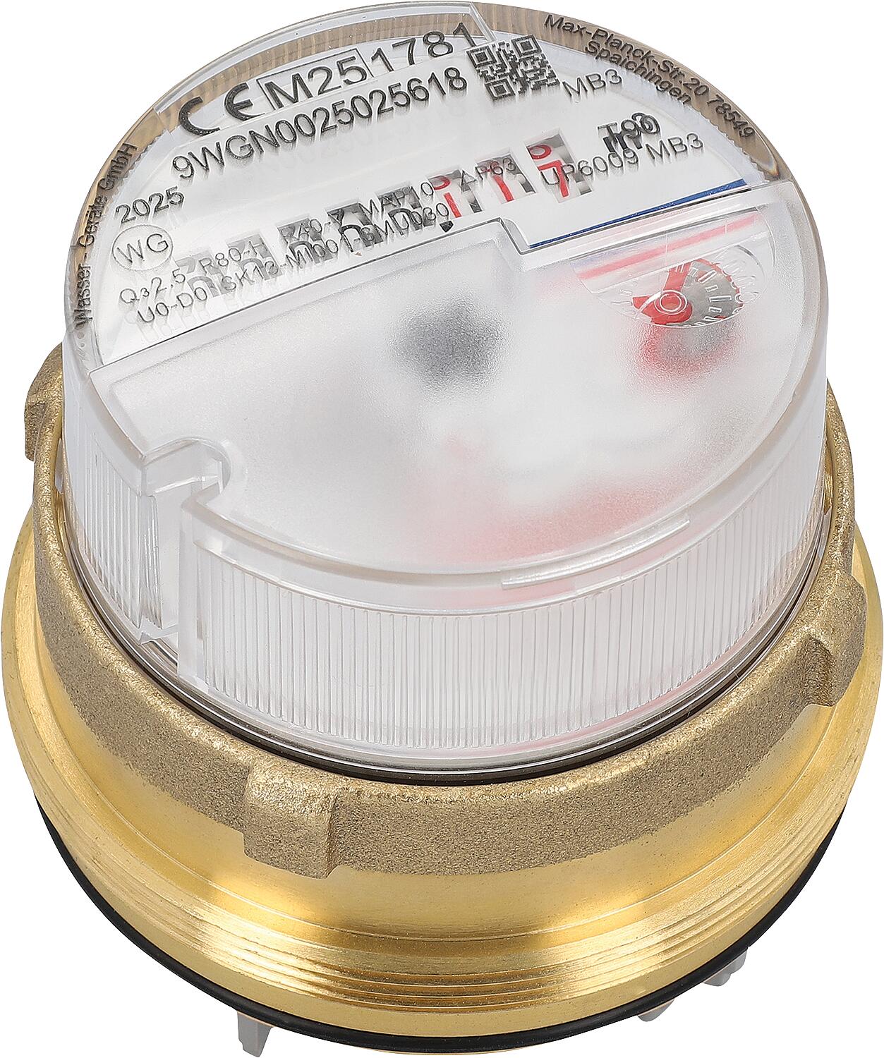 KW/WW measuring capsule meter M76x1.5, Qn 1.5 Minol MB3