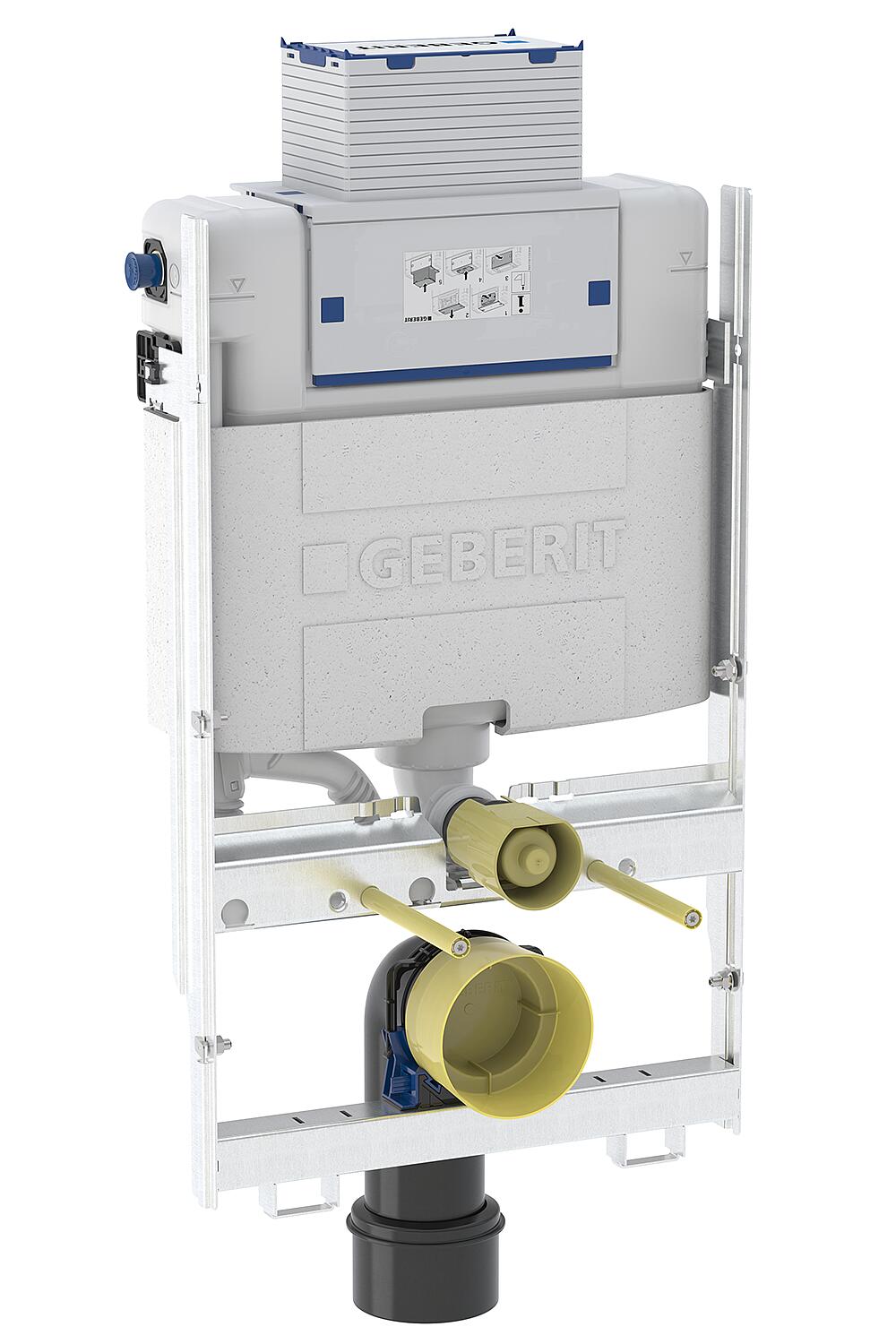 Élément SIG pour WC suspendu 87 cm avec Omega UP-SPK 12 cm