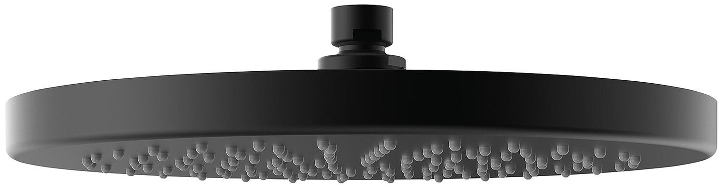 Muun Nero 1 shower head, spray pattern Ø 250 mm, matte black