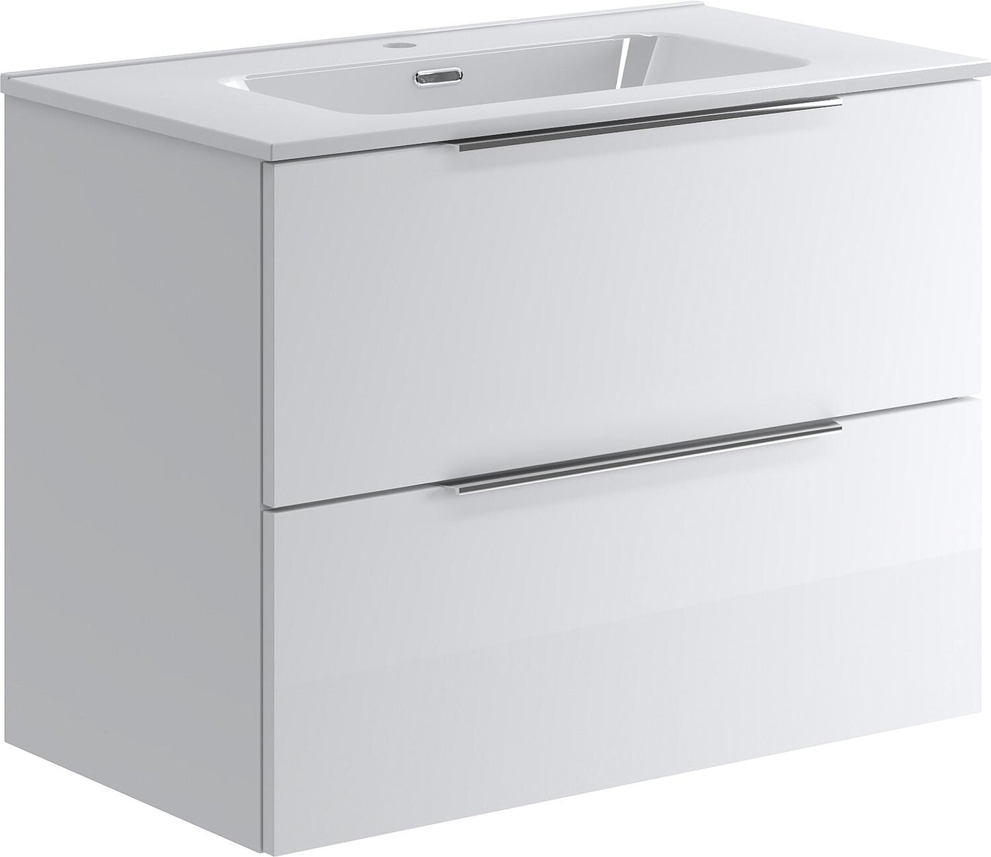 Meuble de rangement WTU+Mineral en fonte WT BALI 2.0 Tigerwood, 2 tiroirs, largeur 810 mm