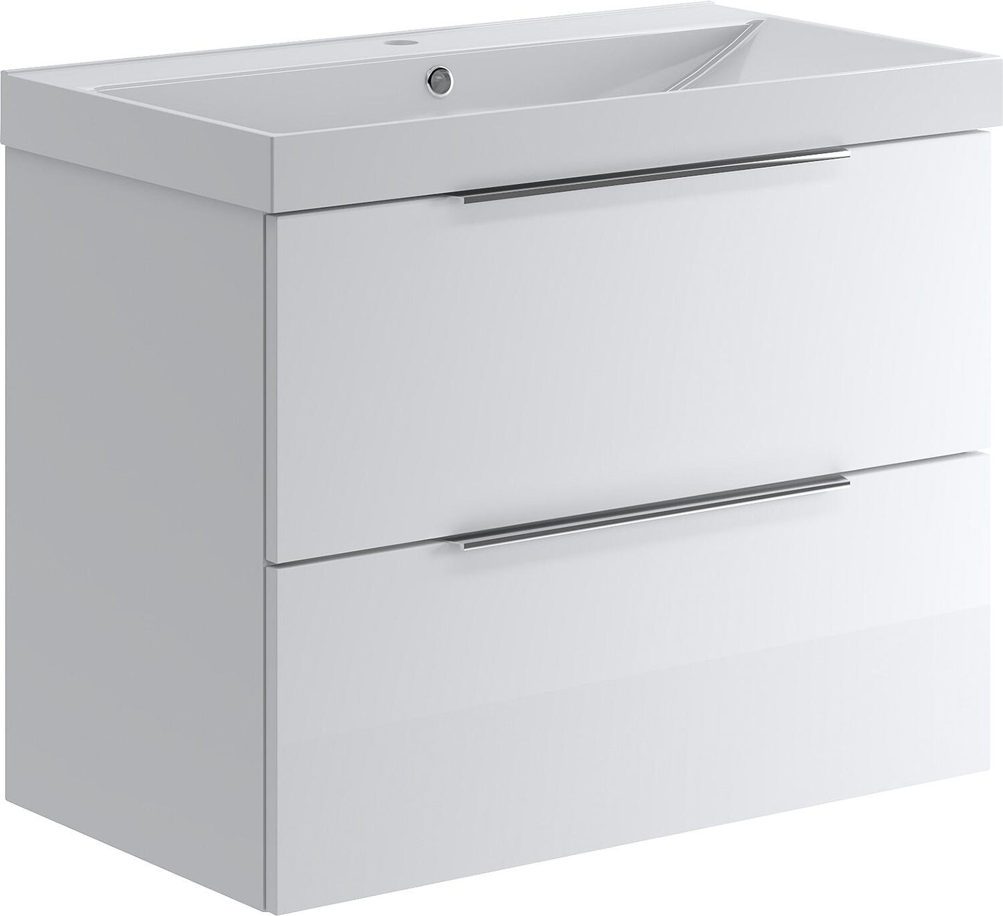 Meuble WTU+Céramique WT BALI 2.0 Bois de tigre 2 tiroirs Largeur 810 mm