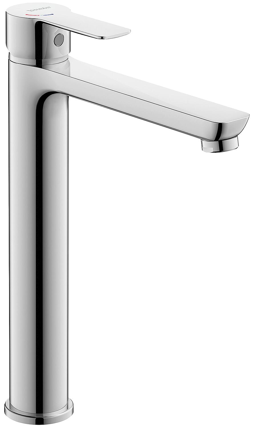 Waschtischmischer Duravit D-Code XL ohne Ablaufgarnitur Mittelstellung kalt chrom