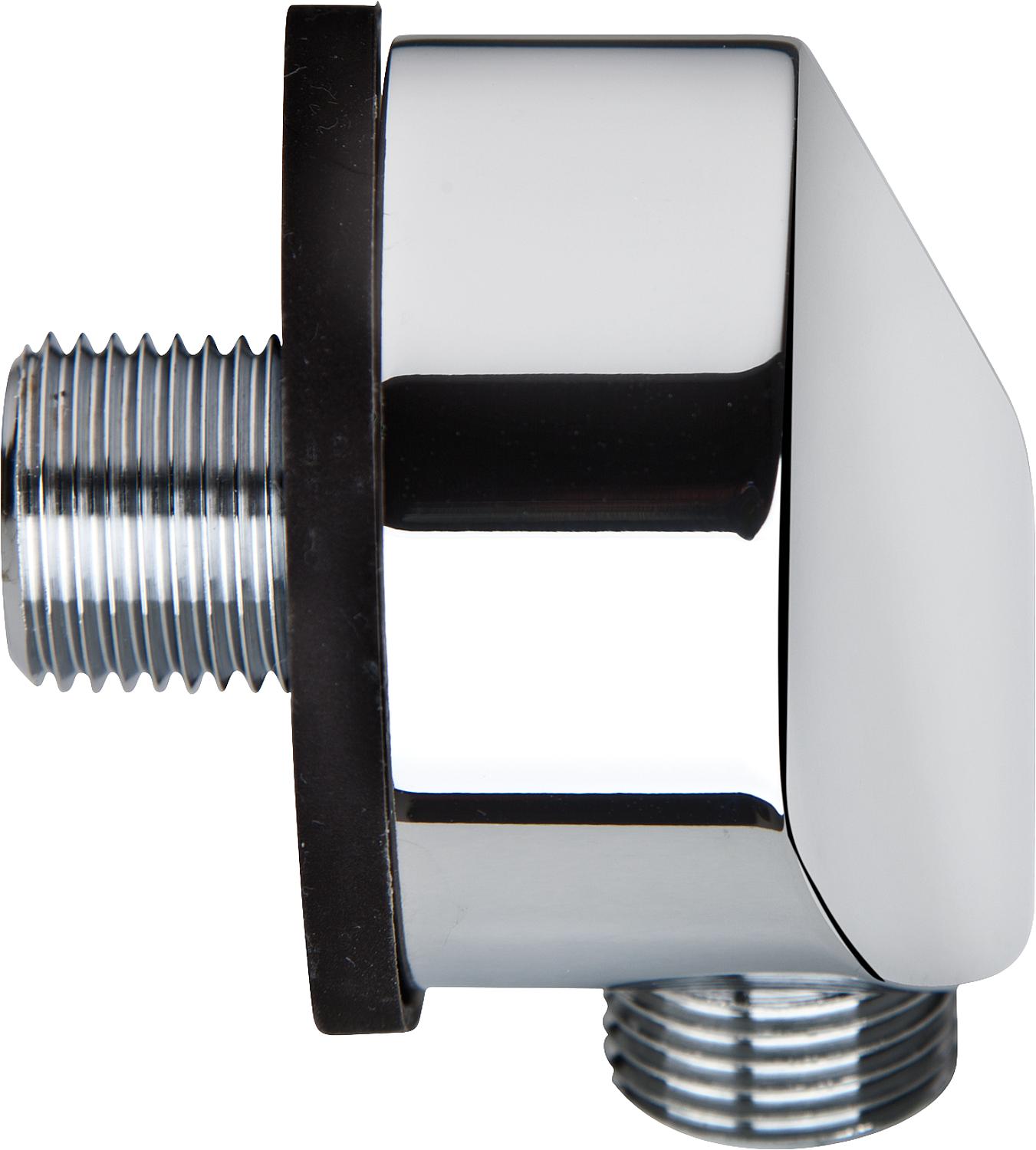 Deluxe wall connection bend DN15 (1/2") chrome
