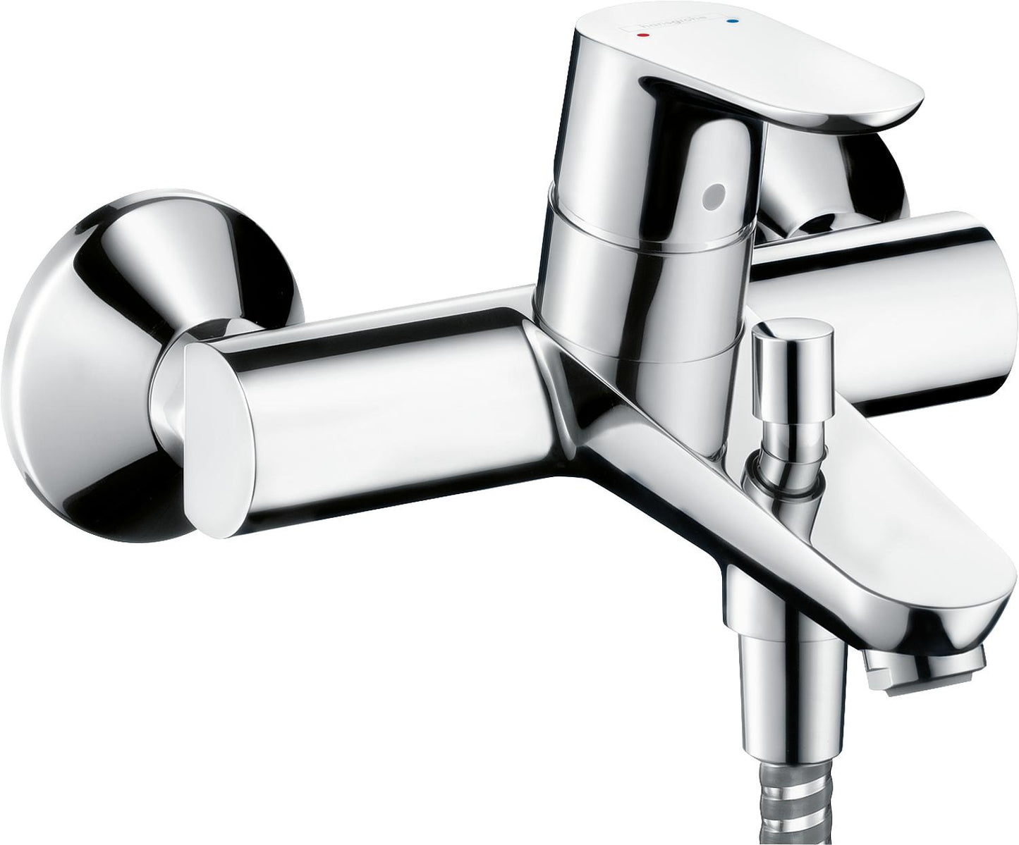 Hansgrohe Focus AP bath mixer, 179 mm projection, chrome